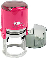 Оснастка автоматична для круг. печ. пласт. d-42мм Shiny №R-542 (кр.фуксія)