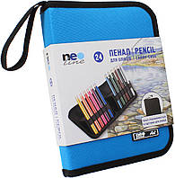 Пенал для олівців "Neo Line" 24шт б/н №J0501511/0211(6)