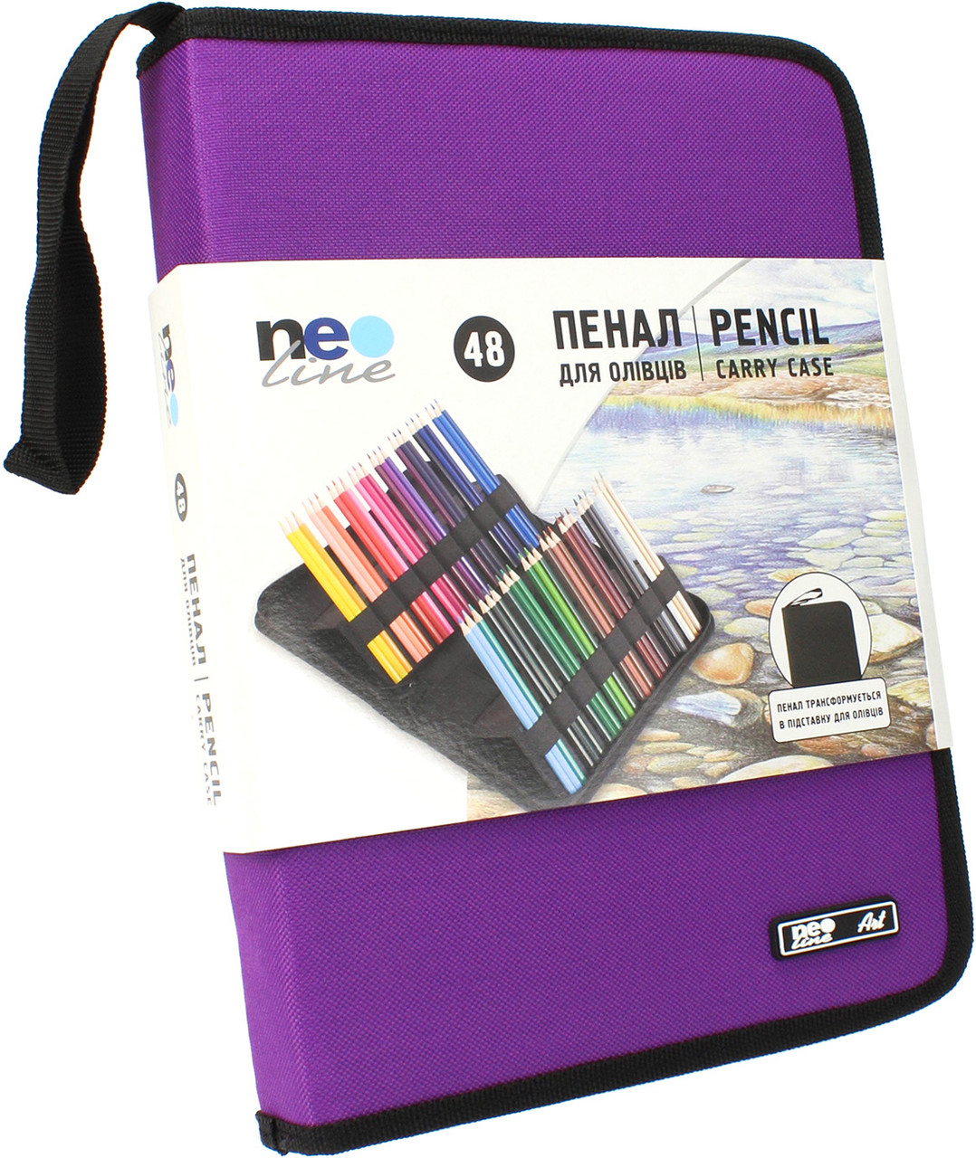 Пенал для олівців "Neo Line" 48шт б/н №J0501531(6) - фото 1 - id-p1155069272