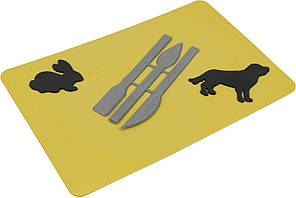 Дошка для ліплення з 2 фігурками 24х16см (150)