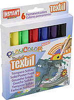 Фарби текстиль "Instant Play Color" 6x5г на планшеті №5018
