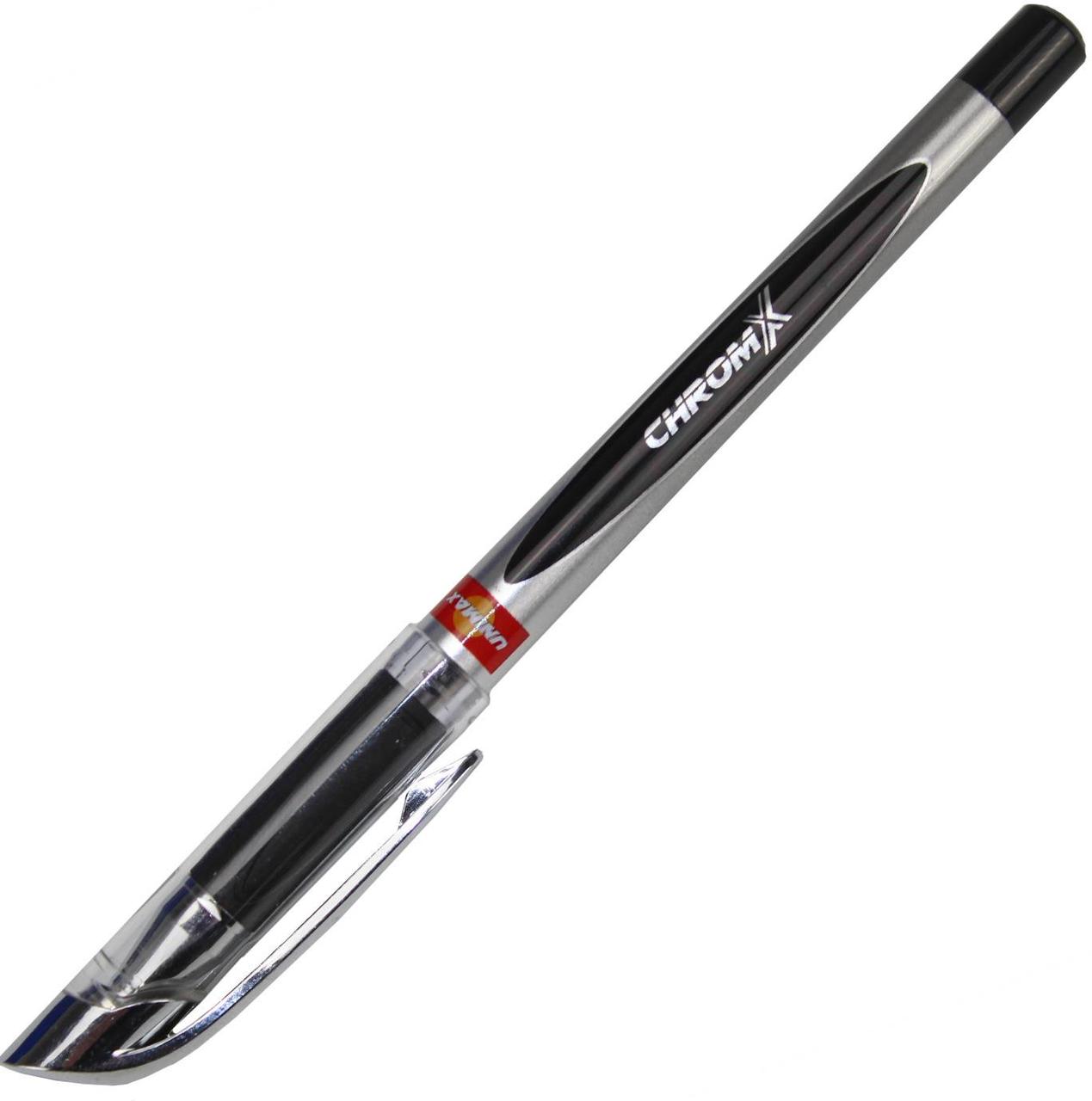 Ручка кульк. "Unimax" №UX-119-01 ChromX 0,7мм чорна(12)(120) - фото 1 - id-p1155063992