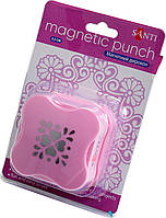 Дирокол "Santi" магнітний з візерунком "2",діагональ 35мм №240207