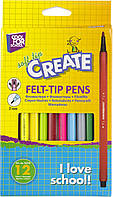 Фломастери "CoolForSchool" 12кольор. Create №CF15216(24)(192)(12)