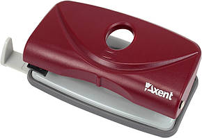 Дирокол "Axent" 10арк. пласт.-метал. червоний №3810-06 Welle-2(12)