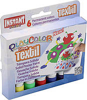 Фарби текстиль "Instant Play Color" 6x10г на планшеті №4011