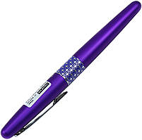 Ручка ролер "Pilot" №BLVBMR37-EP-B-E/5577 фіолетов. металік,"еліпс",чорна