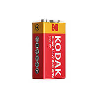 Батарейка 9v (6F22) Kodak Super Heavy Duty Zinc у блістері, фото 3