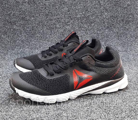Кроссовки мужские Reebok Harmony Racer черно-красные (рибок)( р.44) (ID ...