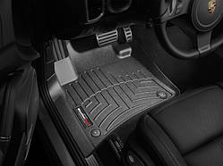 Килими гумові WeatherTech Porsche Cayenne 2015-2019 передні чорні