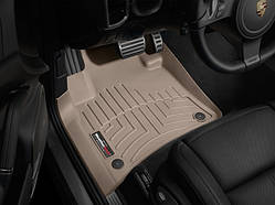 Килими гумові WeatherTech Porsche Cayenne 2015-2019 передні бежеві