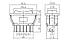 Перемикач склопідіймача ASW-01, 5pin, 12V, 20А, фото 2