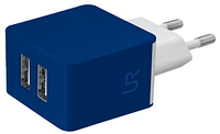 СЗУ Urban Revolt Dual Smart Wall Charger 2 USB 1 А blue (6226380)