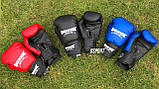 Рукавички боксерські для боксу із кожвінілу Boxer 12 унцій (bx-0034), фото 2