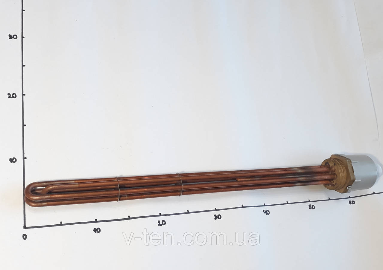 Блок ТЕНів 15000W з різьбою 2" 380V