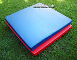 Мат гімнастичний спортивний в чохлі з кожвінілу OSPORT 2м х 1м товщина 10см (FI-0014), фото 3