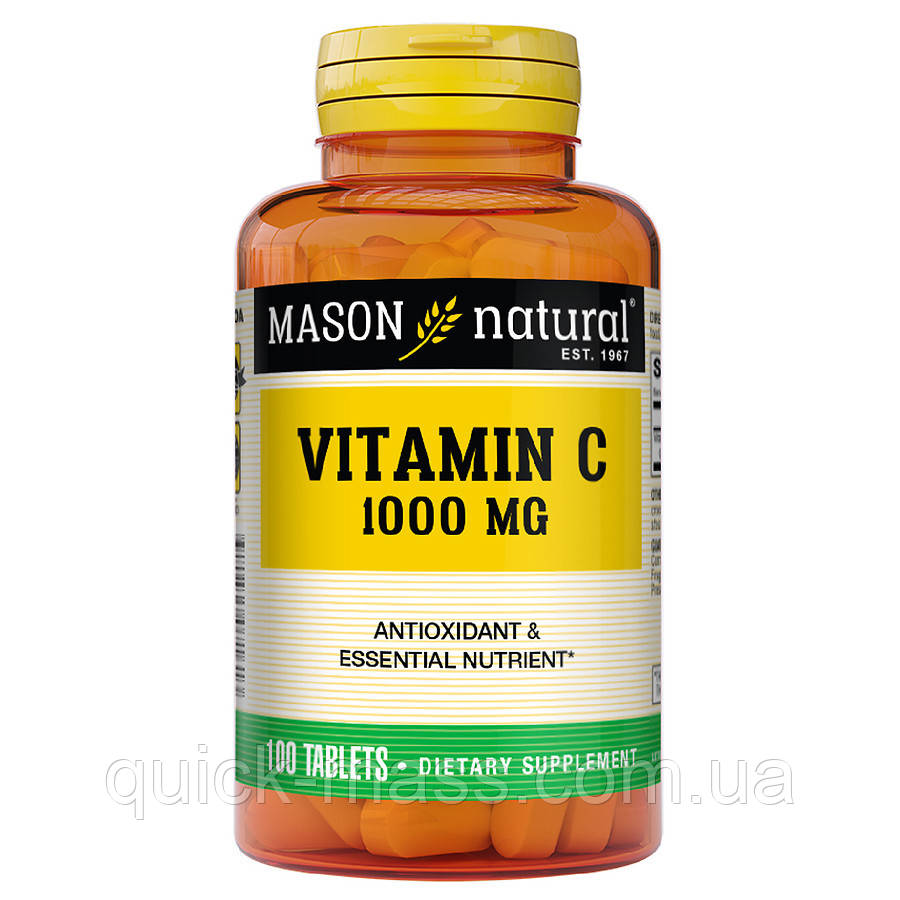 Вітамін C Mason Vitamin C 1000mg 100tab