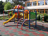 Гумове спортивне (підлогове) покриття для дитячих майданчиків, спортзал 20мм OSPORT (П20), фото 6