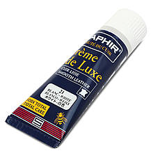 Водовідштовхувальний крем для взуття Saphir Creme De Luxe 75 ml білий #21