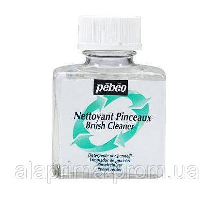 Ср-во д/миття кистей "Brush cleaner" унів 75мл Pebeo, фото 2