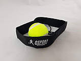 Тренажер fight ball (файт бол) тенісний м'ячик для боксу на гумці OSPORT Light (fl-0132), фото 3