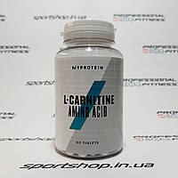 Карнитин MyProtein L-Carnitine Amino Acid, 90 tablets