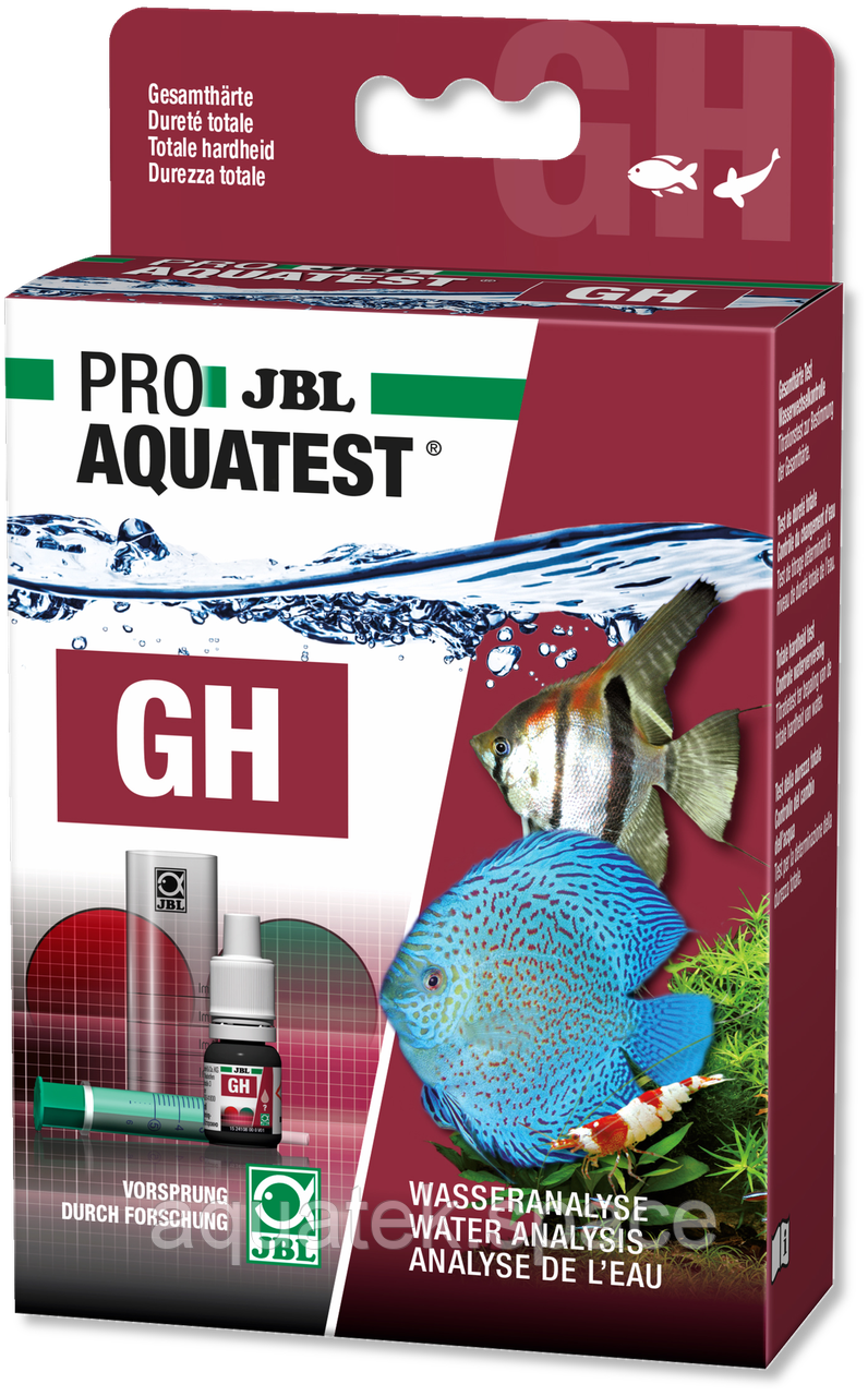 GH Test JBL тест на загальну жорсткість для прісноводних акваріумів і ставків