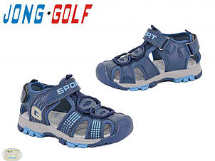 Дитячі сандалії для хлопчика з прогумованим носком бренда Jong Golf розміри 27