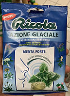 Натуральные леденцы Ricola Azione Glaciale (Menta Forte) 70г