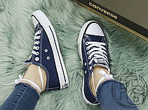 Жіночі кеди Converse Chuck Taylor All Star Ox Navy M9697, фото 3