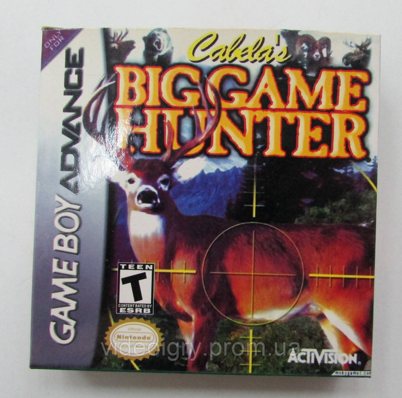 Cabela's Big Game Hunter картридж Game Boy Advance (GBA)