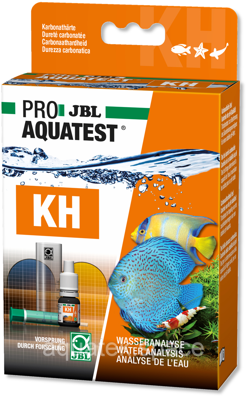 KH Proaquatest JBL тест на карбонатну жорсткість води для акваріумів та ставків