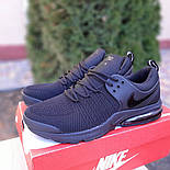 Чоловічі кросівки Nike Air Presto весна-осінь демісезонні чорні літні. Живе фото. топ, фото 2