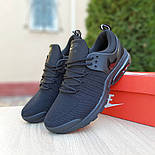 Чоловічі кросівки Nike Air Presto весна-осінь демісезонні чорні літні. Живе фото. топ, фото 3
