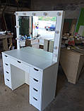 Столик для візажистів із підсвіткою V51, фото 4