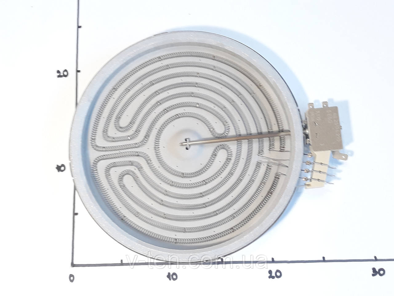 Електроконфорка Ø210 / 2100w для склокерамічних поверхонь EGO (Німеччина), фото 1