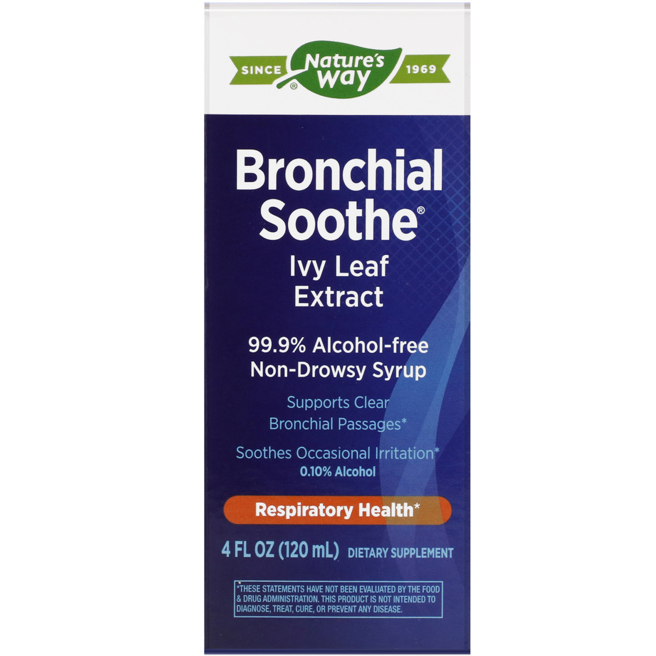Сироп з екстрактом листя плюща Nature's Way "Bronchial Soothe Ivy Leaf Extract" для лікування кашлю (120 мл)