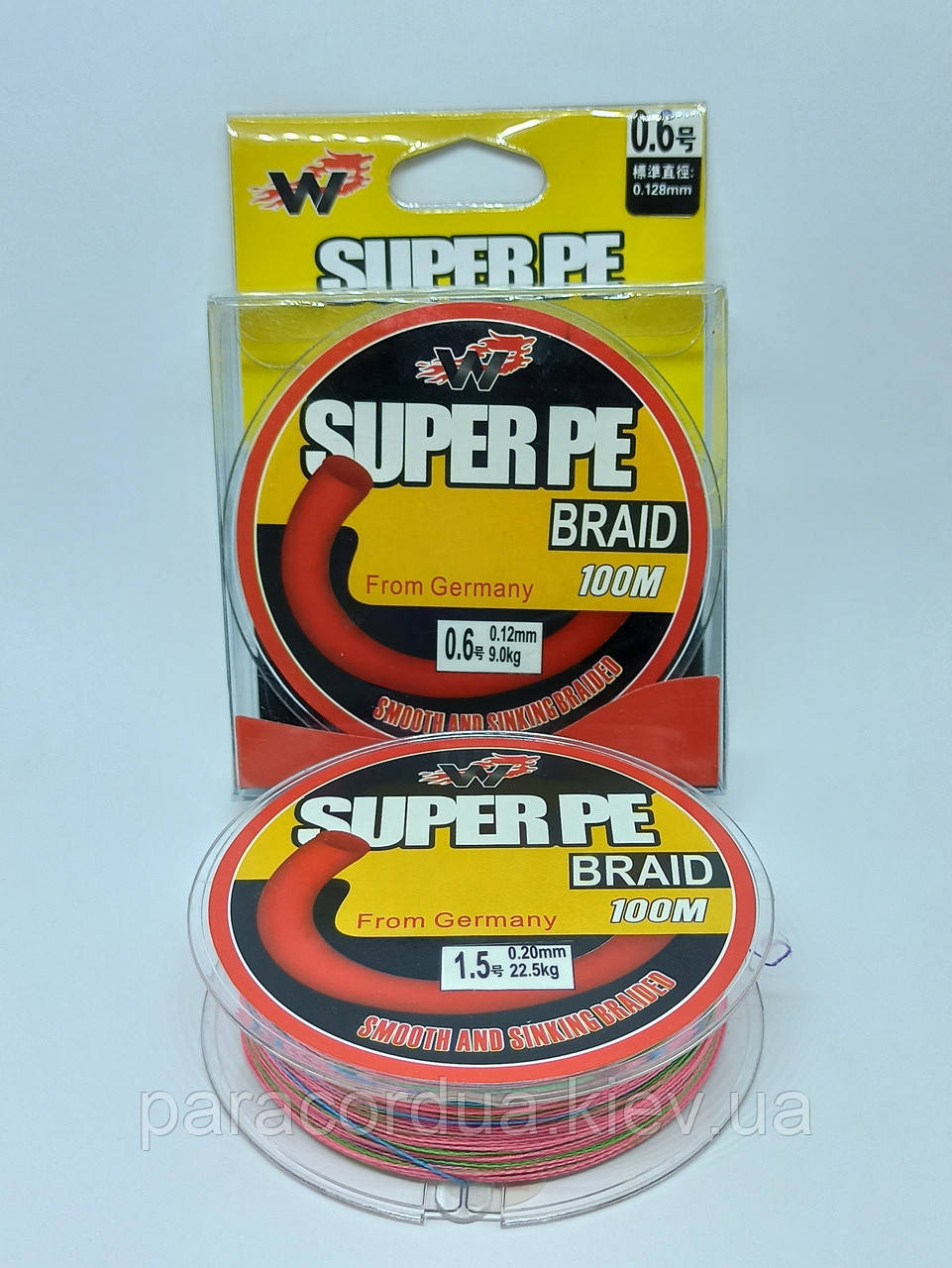 Шнур рибальський Super PE Плетений 100 м