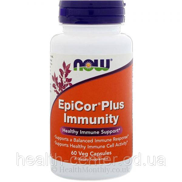 Эпикор + Иммунити 60 капс потужний противірусний натуральний препарат Now Foods USA