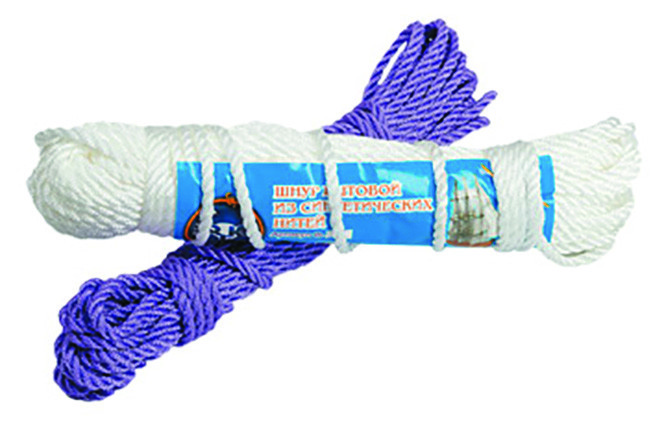 Мотузка господарська кручена В-22/23 (5 мм * 10 м), фото 1