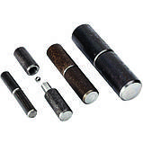 Петлі гаражні Ø 26 мм (комплект 2 шт) точені для воріт L=110 мм, фото 2