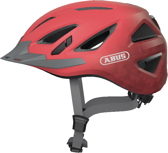 Велошлем ABUS URBAN-I 3.0 Living Coral S (51-55 см)