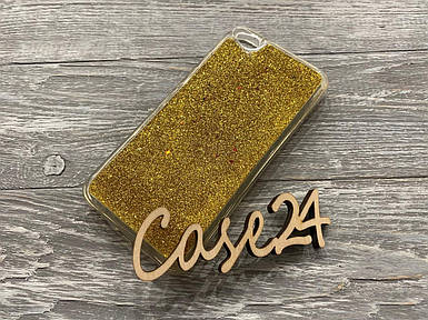 Перетікальний TPU чохол Star для Xiaomi Redmi Go золотистий