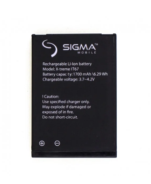 Акумулятор Sigma X-treme IT67 / IP67, 1700 mAh Original PRC