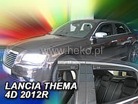 Дефлекторы окон (вставные!) ветровики Lancia Thema 2011- 4шт., HEKO, 21217