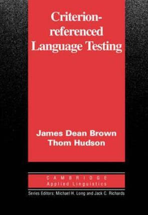 Criterion-Referenced Language Testing, фото 1