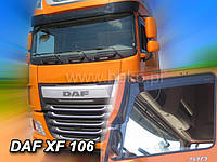 Дефлекторы окон (вставные!) ветровики DAF XF106 2013-2021, HEKO, 13153
