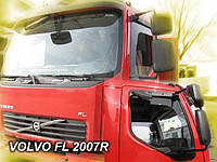 Дефлекторы окон (вставные!) ветровики Volvo FE FL 2006-, HEKO, 27148