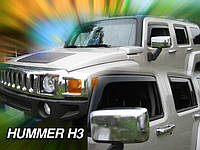 Дефлектори вікон (вставні!) вітровики Hummer H3, 4шт., HEKO, 21506