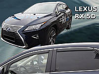 Дефлекторы окон (вставные!) ветровики Lexus RX IV 2016- 4шт., HEKO, 30025